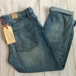 NWT Current/Elliott Boyfriend Super Loved Destroy